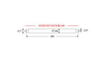 Ультрафіолетова лампа GLEECON F20T8/BL368 - Зображення 3